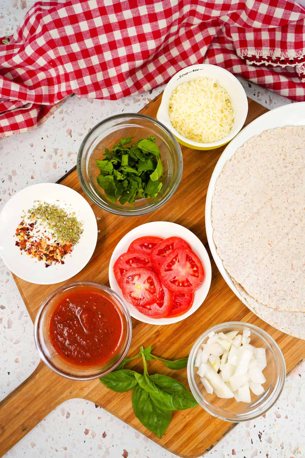 Easy Veggie Pizza Quesadillas 