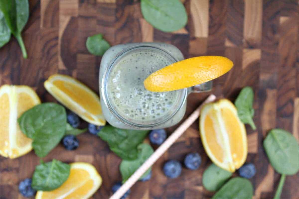 Blueberry Immune Boosting Smoothie