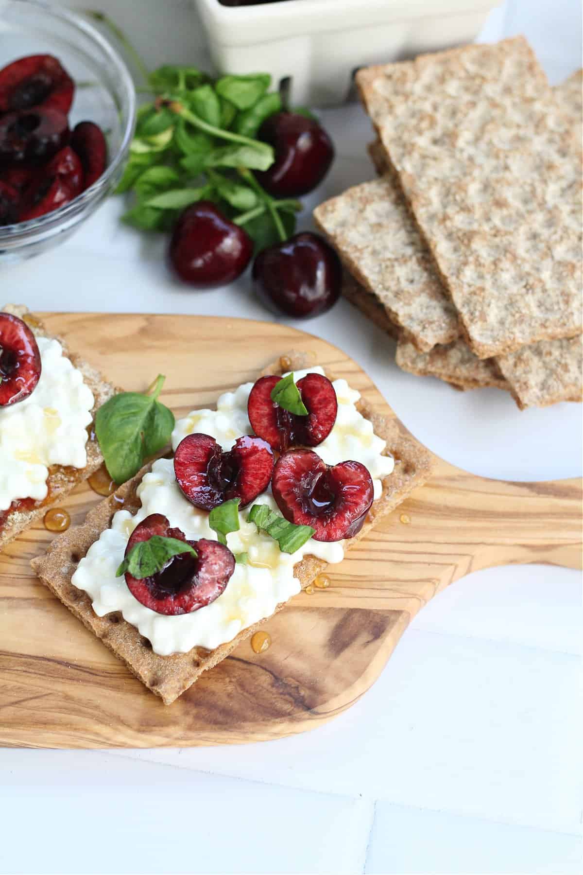 Sweet Cottage Cheese Toast