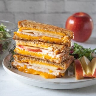 Chicken Apple Grilled Cheese