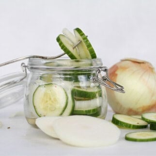 Cucumber Onion Salad