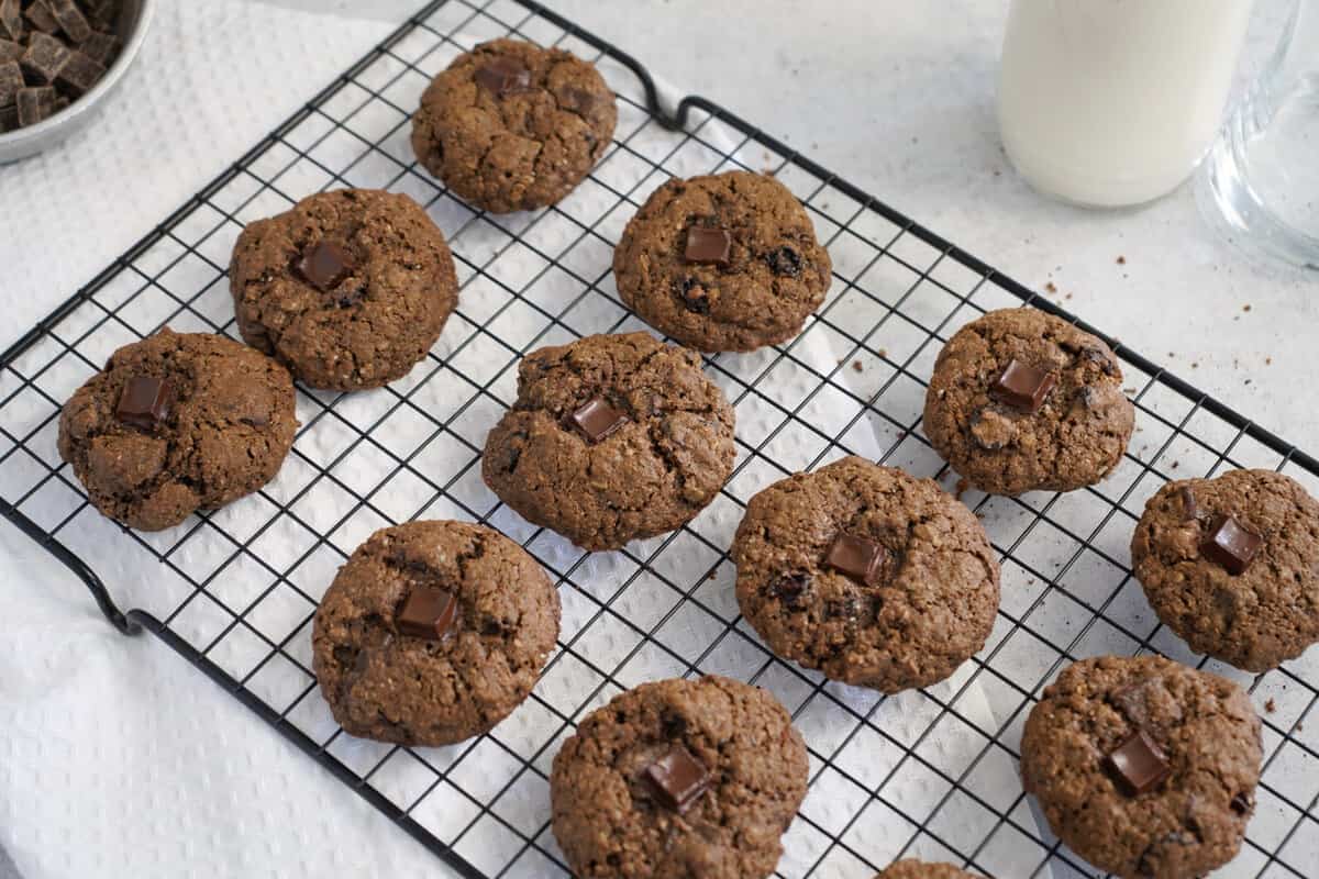 Best Dark Chocolate Cherry Cookies
