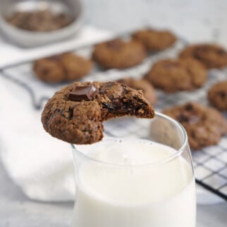 Dark Chocolate Cherry Cookies