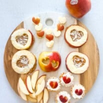 Healthy Valentine’s Day Snack Board: 4 Delicious Apple Recipes