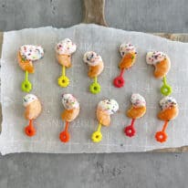 Easy Frozen Creamsicle Yogurt Bites
