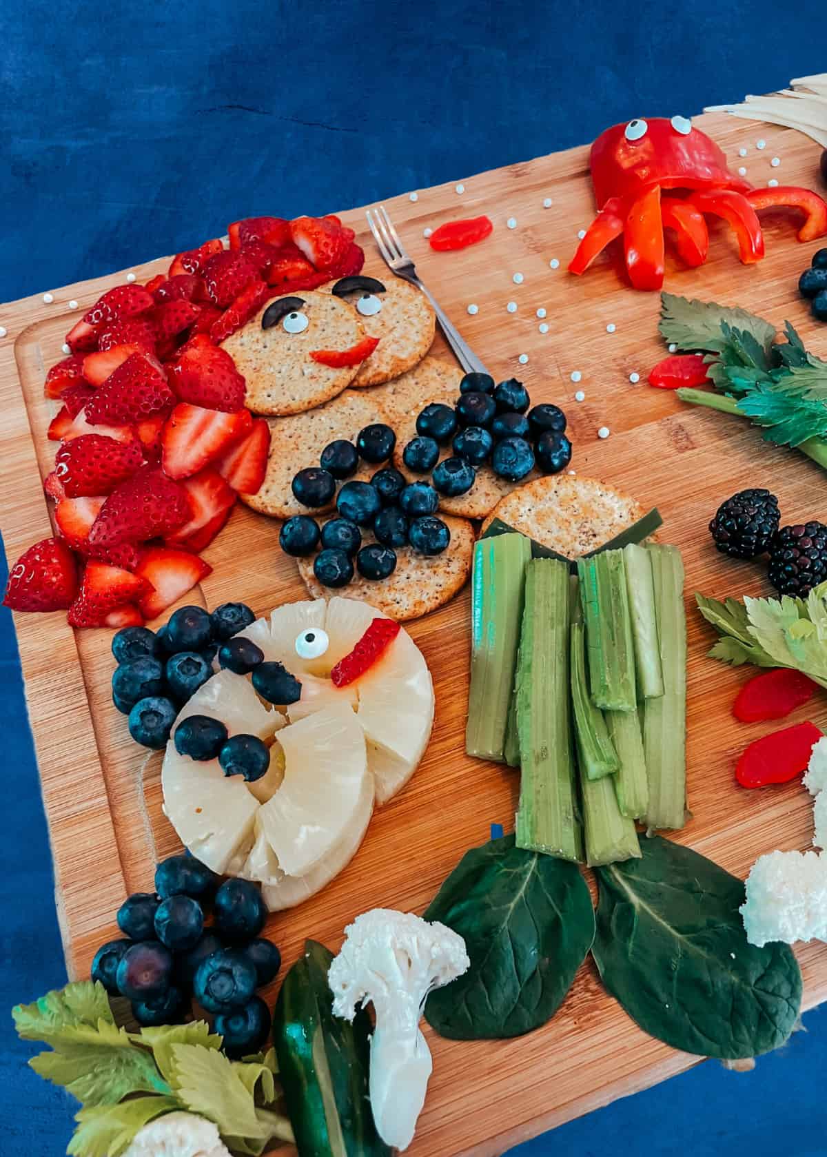 Little Mermaid Charcuterie Board