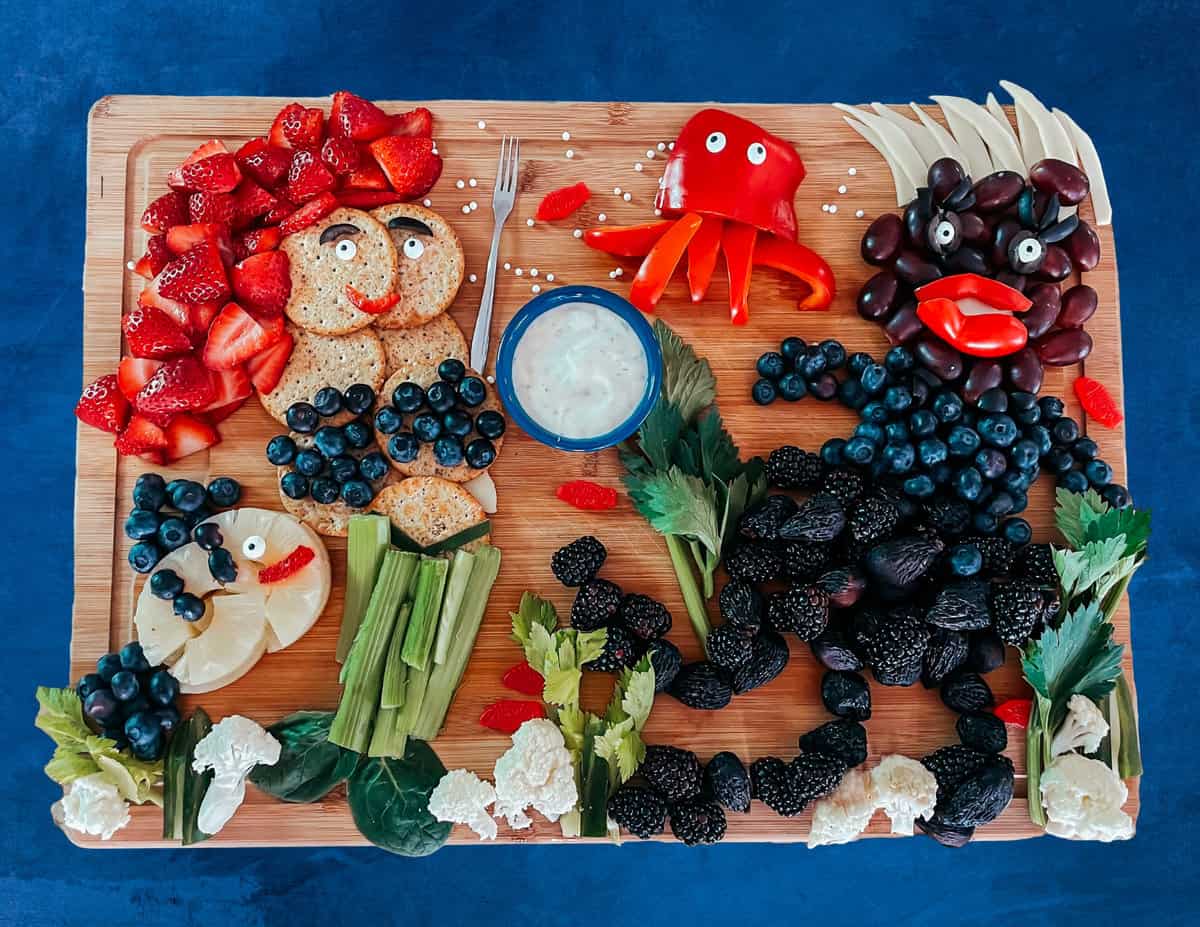 Under The Sea Snack Board