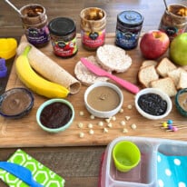 How To Make An Easy Lunch Packing Station + 3 Easy Meal Ideas