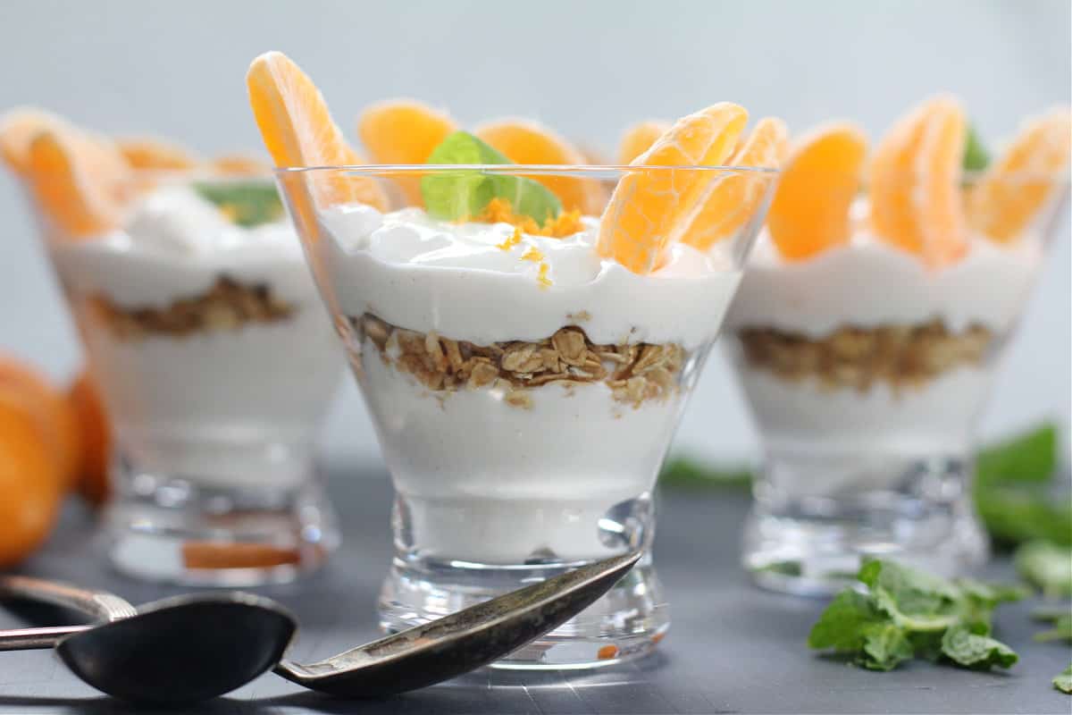 Mandarin Yogurt Parfaits