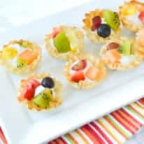 Mini Fruit & Yogurt Tartlets