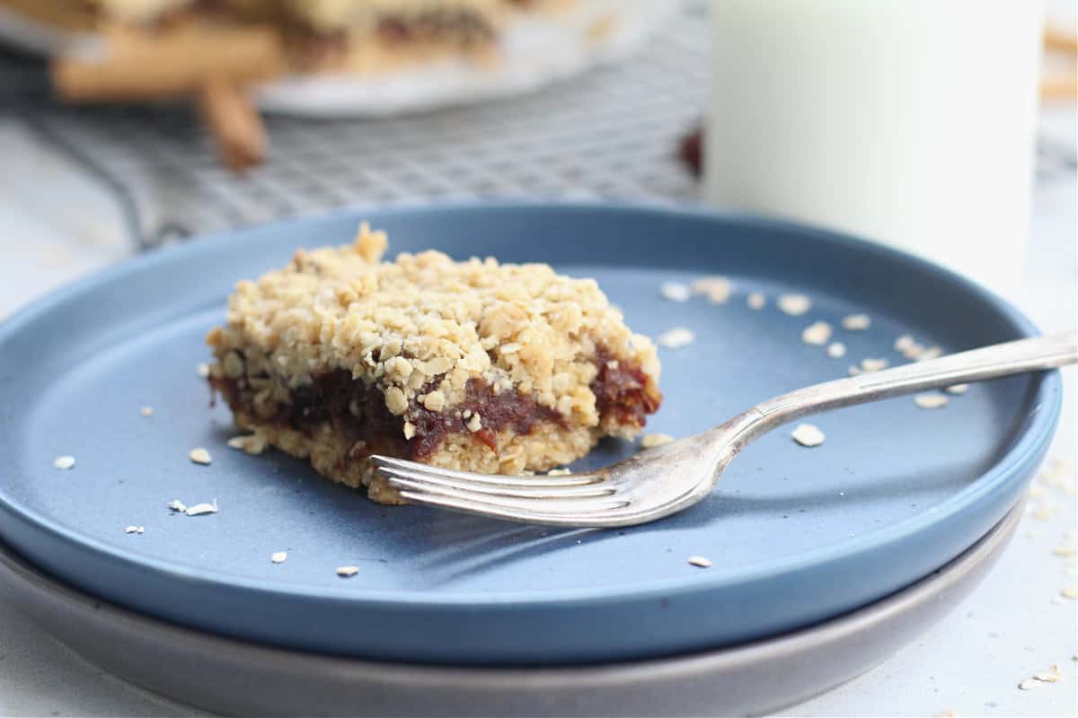 Healthy Oatmeal Date Bars