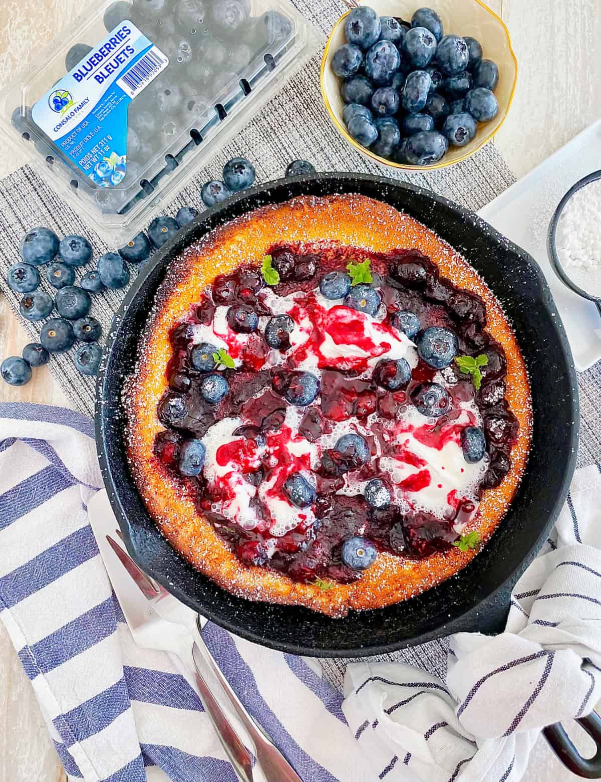 On The Go Breakfast Ideas Dutch Baby Pancake