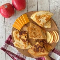 Kid-Friendly Apple Quesadillas with Autumn Glory® Apples