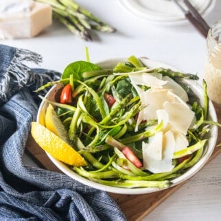 Shaved Asparagus Salad