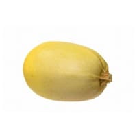 a spaghetti squash on a white background