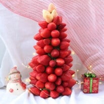 Strawberry Christmas Tree