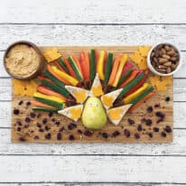 Thanksgiving Turkey Snack Board