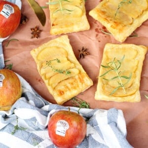 Upside Down Apple Puff Pastry