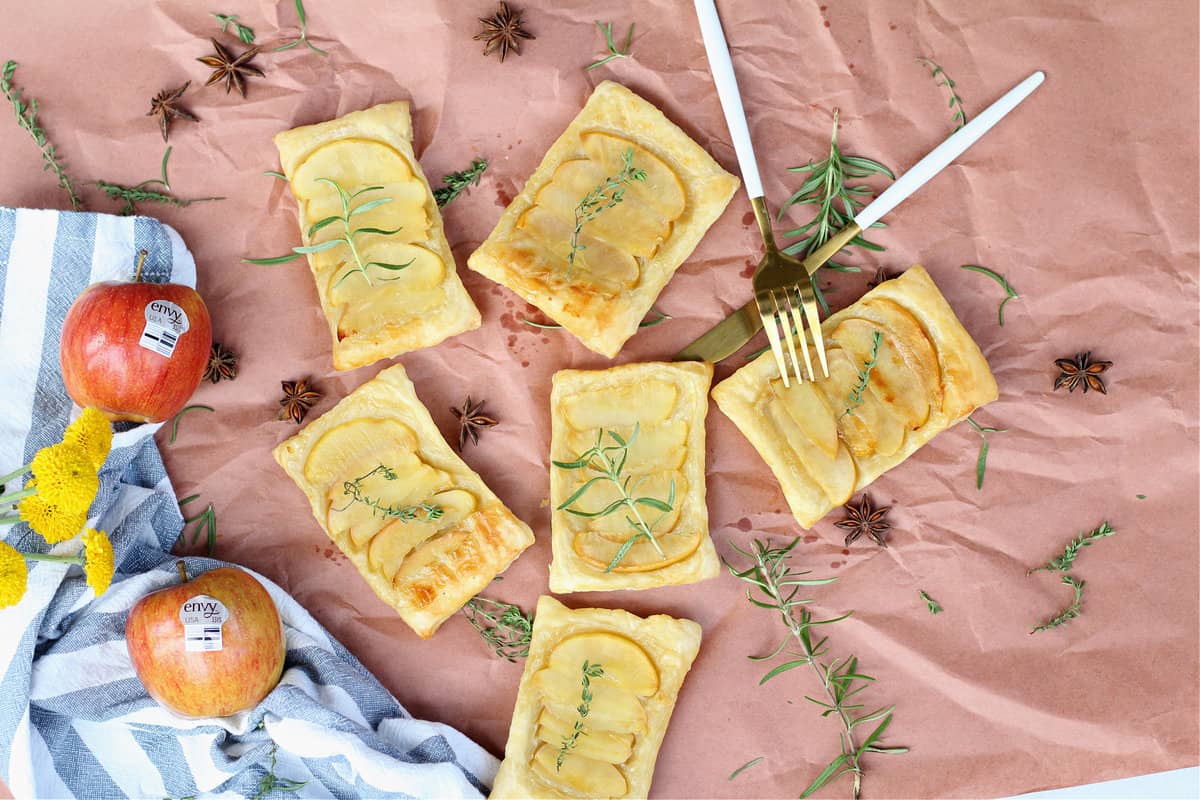 How to make Upside Down Apple Puff Pastry