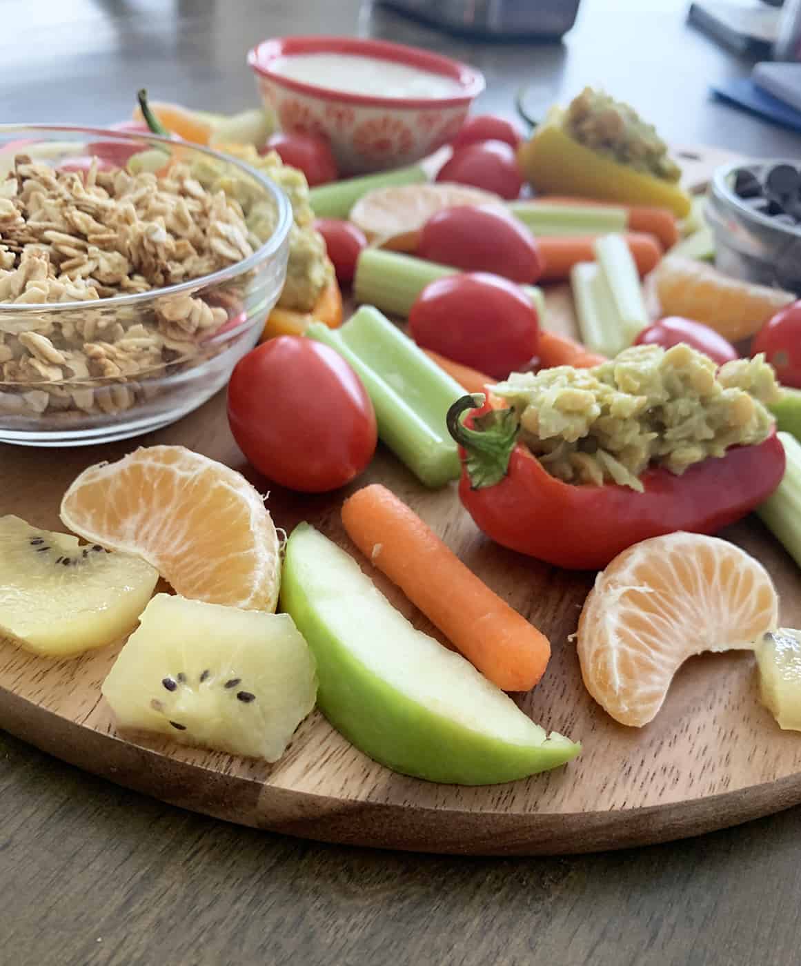 Close up of snack boar