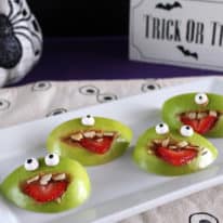 How To Make Halloween Apple Monsters