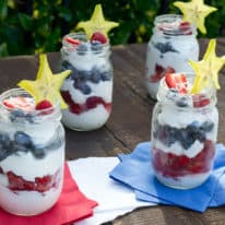 30+ Healthy Red, White & Blue Recipes