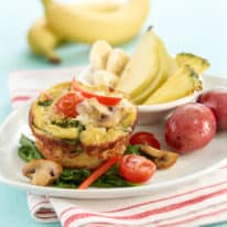 Florentine Egg Muffins