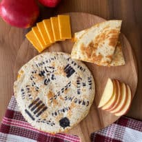 Marauder’s Map Apple Cheddar Quesadillas