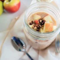 Morning Glory Overnight Oats