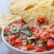 Sweet & Spicy Roasted Tomato Salsa