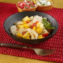 Tropical Chicken & Watermelon Salad