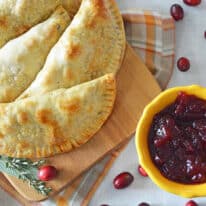 Turkey Cranberry Empanadas