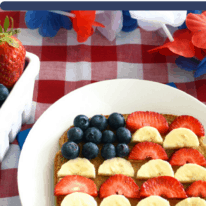 American Flag Toast