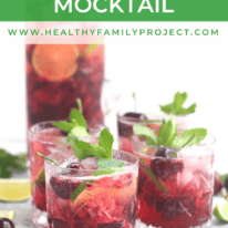 Sparkling Cherry Mocktail Pin